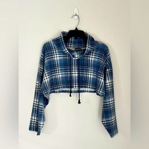 Custom Flannel Top & Mini Skirt - Size: XS - S